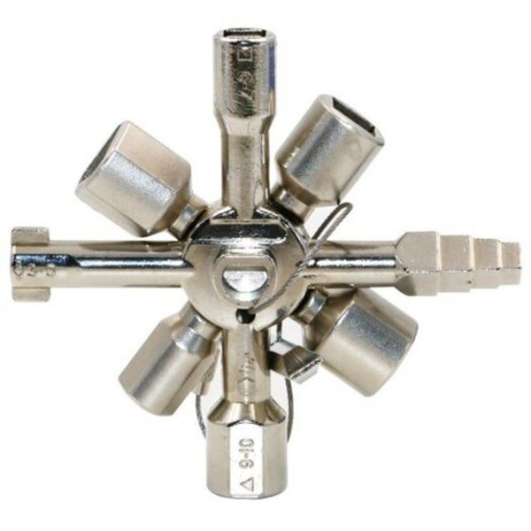 Hod Health And Home Y 01 Multi Function One In Triangle Emergency Key Wrench Sil Carousel 1