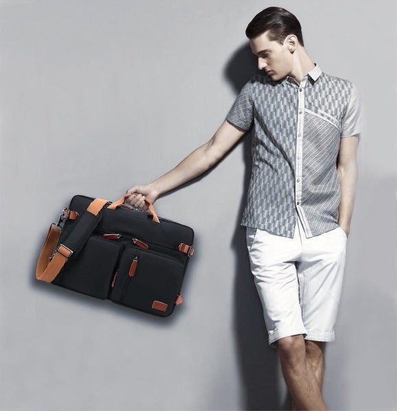 Men's 17.3" Laptop Bag, Laptop Backpack, Crossbody Bag 406 | TOUCHANDCATCH NZ Carousel 2