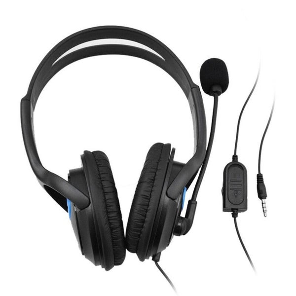 3.5Mm Wired Gaming Over Ear Headset Black Headphones Carousel 1