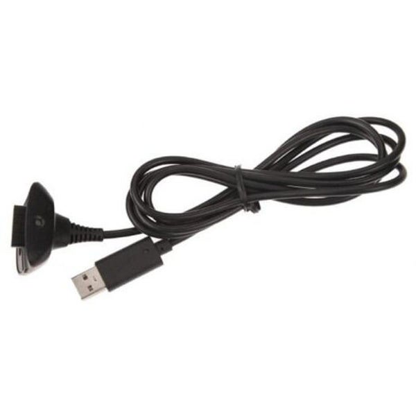 1.5M Black Usb Charging Cable Cord Charger For Xbox 360 Wireless Game Controller Carousel 1