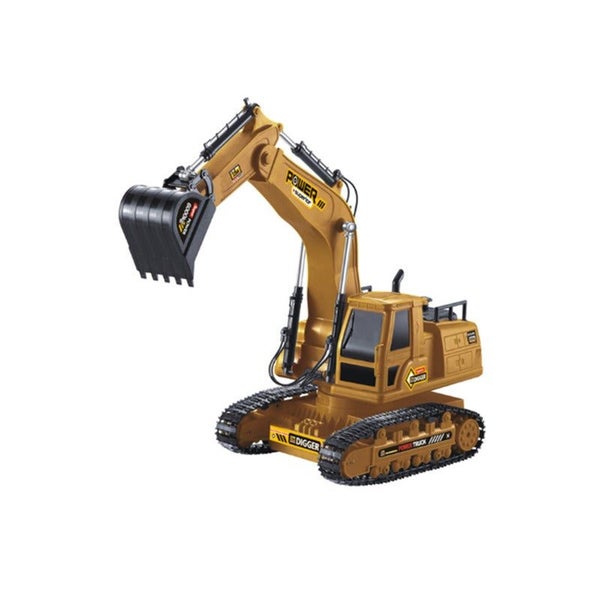 2.4G Wireless Remote Control Engineering Vehicle 10 Channel Excavator Simulation Carousel 1