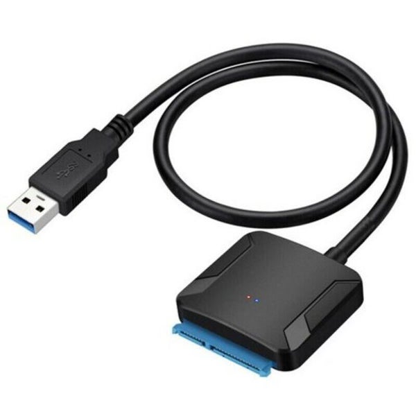 Sata To Usb 3.0 2.5 / 3.5 Inch Hdd Ssd Hard Drive Converter Cable Line Adapter B Carousel 1