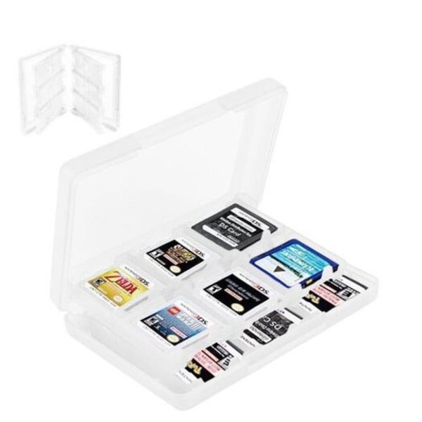 Hod Health & Home 28 In 1 Game Card Case For Nintendo Switch / 3Ds Dsi Xl Transp Carousel 1