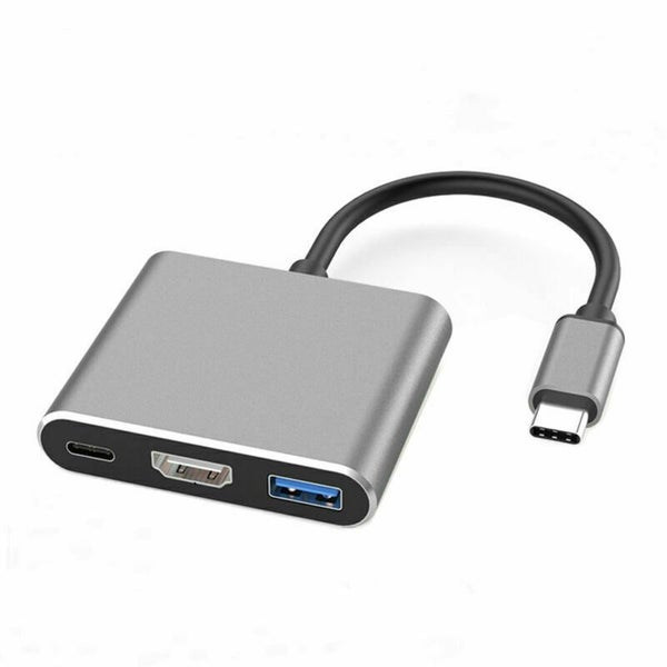 Type C Usb 3.1 To 4K Hdmi 3.0 Pd Charging Adapter Cable Hub For Macbook Pro Air Carousel 1