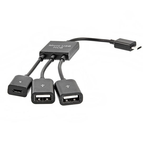 4 Port 3 In 1 Micro Usb Power Charging Hub Cable Adapter Converter Extender For Carousel 1