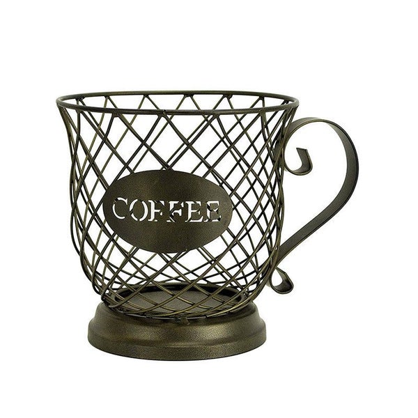 Hod Health & Home Coffee Cup Mug Pod Holder Storage Basket Carousel 1