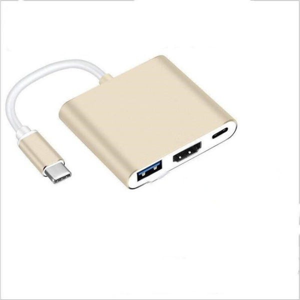 Usb C Hdmi Type Mac 3.1 Converter Adapter Typec To Hdmiusb 3.0Type Aluminum For Carousel 1