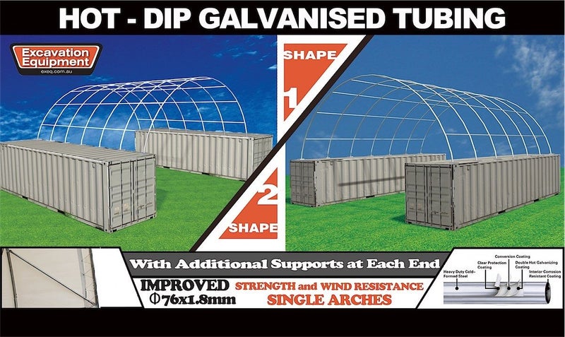 C4040 Container Shelter 12m L x 12m W x 4.5m H62965459934211113