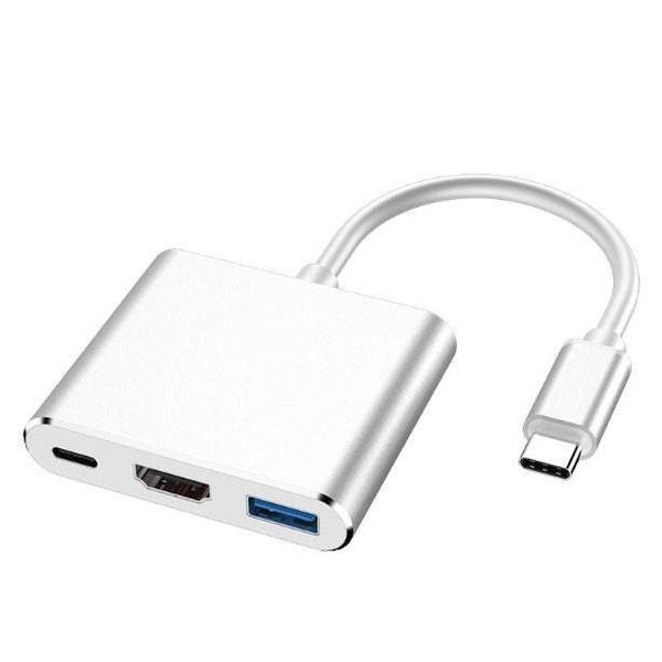 Usb Type C To Hdmi 3 In 1 Converter Adapter 3.1 4K Multiport For Macbook USB Ca Carousel 1