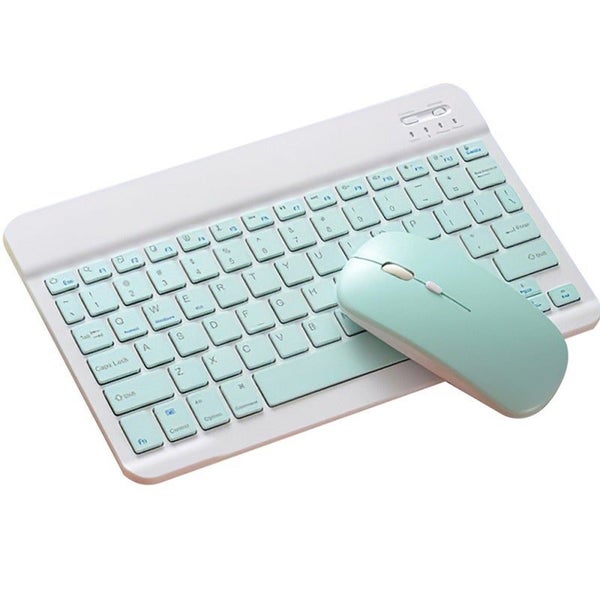 Universal Bluetooth Keyboard Mouse Sets Ultra Thin Wireless For Computer Laptop Carousel 1