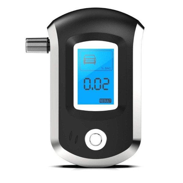 Breathalysers Portable Mini Alcohol Tester With Digital Lcd Display Electronic B Carousel 1