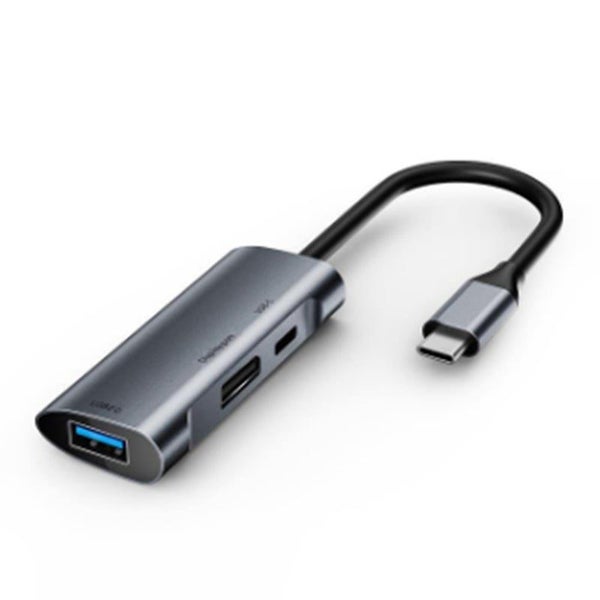 Usb C Hub Type Docking Station 3 In 1 4K 60Hz Display Port Pd 60W 2.0 USB Cable Carousel 1