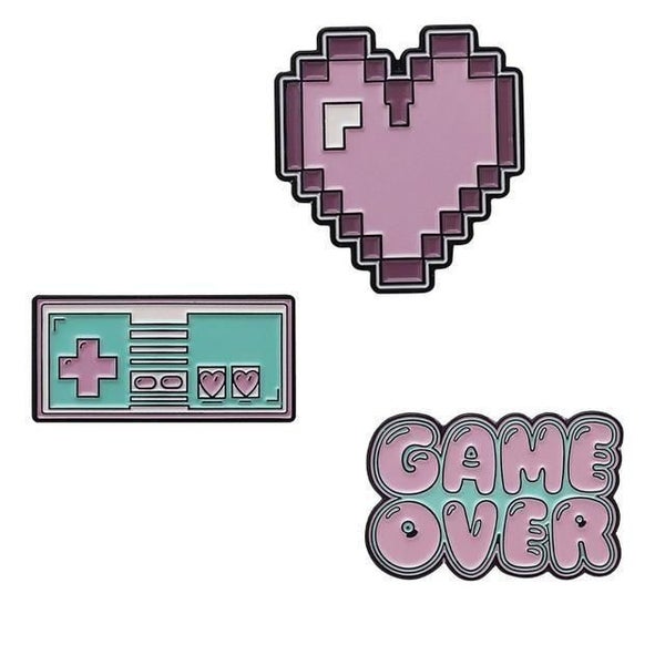 Hod Health & Home Pastel Gamer Enamel Pins Carousel 1