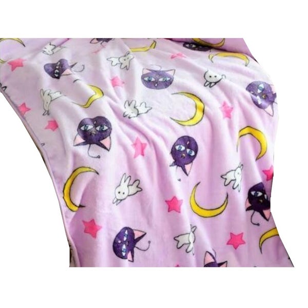 Magic Moon Fuzzy Blanket Blankets Carousel 1