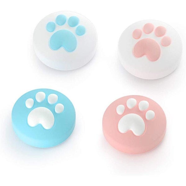 Hod Health And Home 4Pack Switch Handle Button Cap Cat Paw Design Thumb Grip Nin Carousel 1