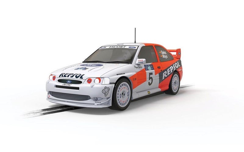 Scalextric C4426 Ford Escort Cosworth WRC - #5 Carlos Sainz 1997 Acropolis Rally Carousel 1