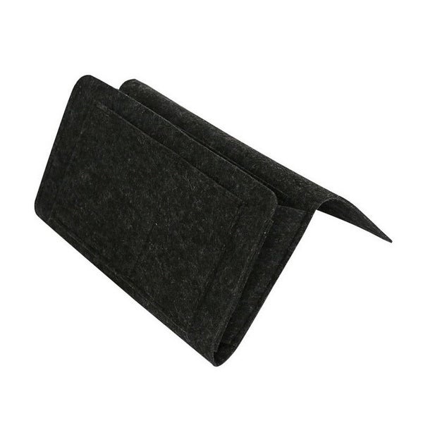 Felt Bedside Couch Storage Bag Pouch Home Organiser Pockets Carousel 1