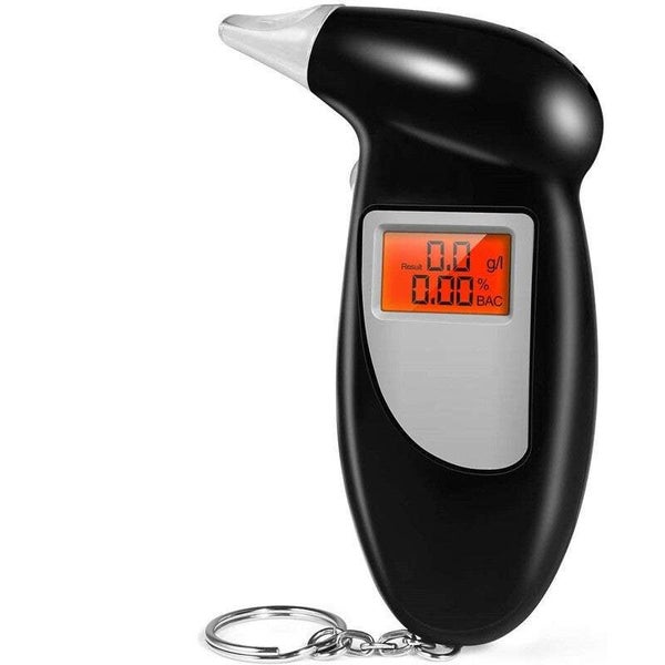 Breathalysers Breathalyzer Portable Keychain Alcohol Tester For Driver Electroni Carousel 1