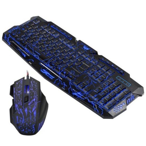 J60 Gaming Keyboard Mouse Set Black Keyboard & Mouse Bundles HOD Health & Home Carousel 1