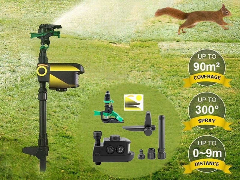 Garden Sprinkler Motion Activated Solar Animal Repellent - (NZ Clearance) Carousel 1