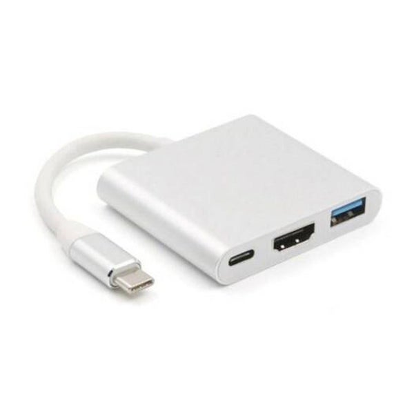 Usb Type C To Hdmi 4K 3.0 Charging Adapter Converter For Macbook Pro Pixel Silv Carousel 1