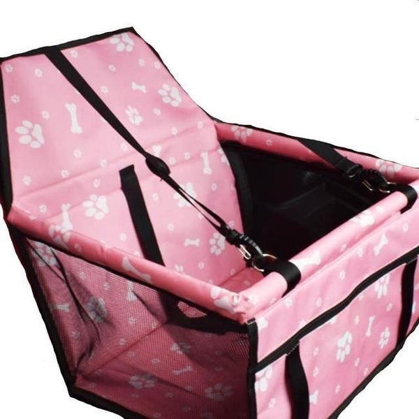 Hod Health & Home Pink Footprint Pet Dog Cat Waterproof Carrier Bag Seat Pad 45X Carousel 1