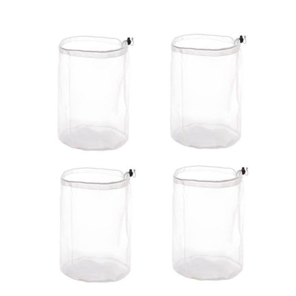 4 Pieces Laundray Wash Bags Transparent Laundry Bags Carousel 1