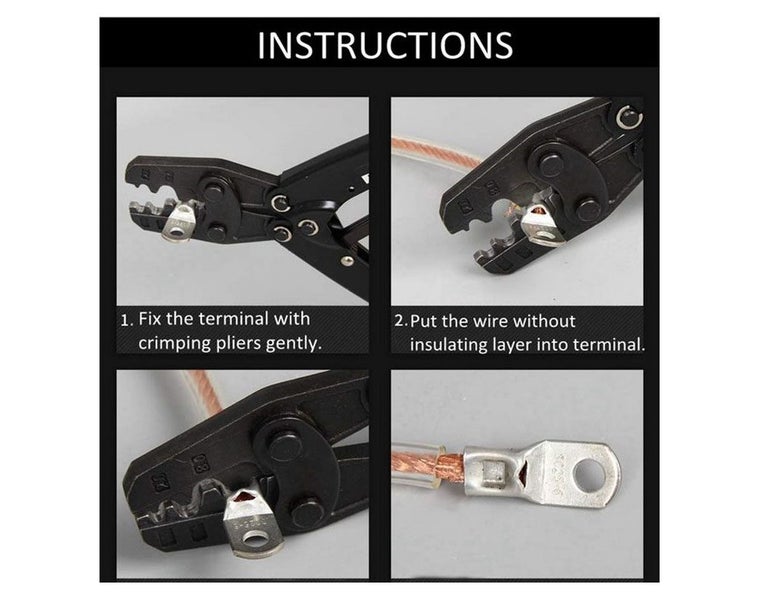 Copper Ring Terminal Connectors 100pcs Copper Lugs | 100 PCS | Carousel 2