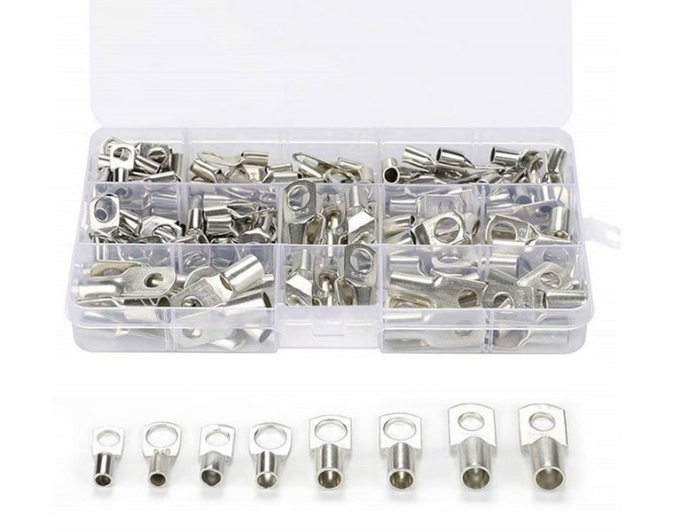 Copper Ring Terminal Connectors 100pcs Copper Lugs | 100 PCS | Carousel 3
