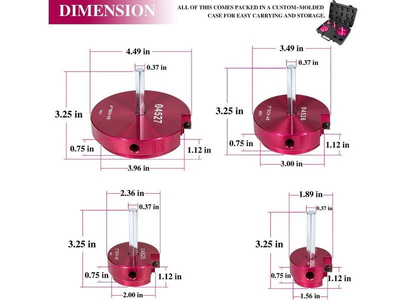 PVC Fitting Saver Pipe Reamer Set NZ Clearance Carousel 12