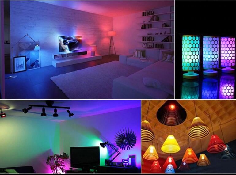 RGB LED Bulb Lights 220V B22 5W Carousel 2