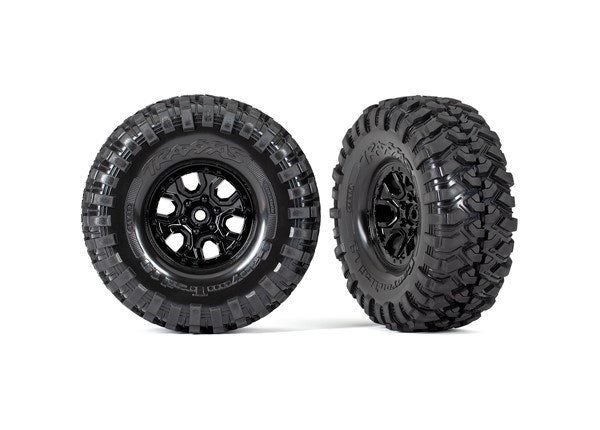 Traxxas 9272 Trx-4 2021 Bronco 1.9" Wheels Canyon Trail 4.6X1.9" Tires (2) Carousel 1