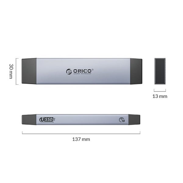 ORICO 10Gbps Dual Protocols SSD Drive Enclosure Carousel 10