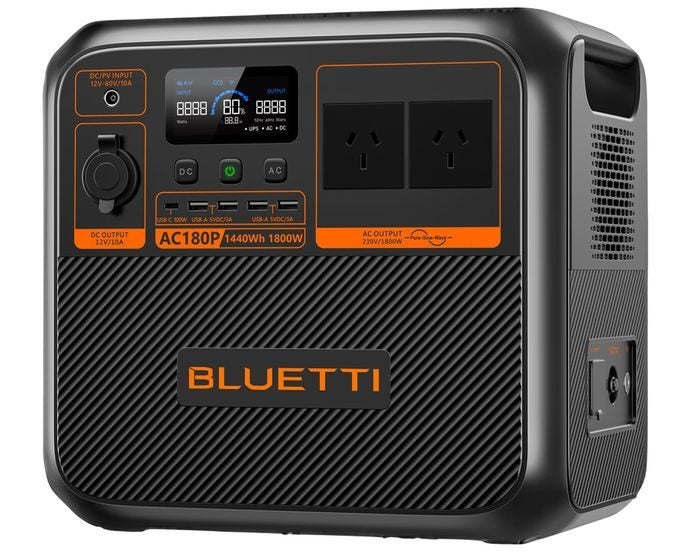 BLUETTI AC180P Portable Power Station | 1,800W 1,440Wh Carousel 1