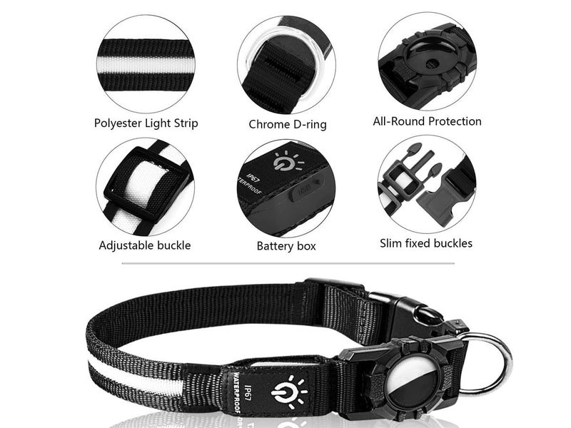 Waterproof LED Dog Collar NZ Clearance Carousel 8