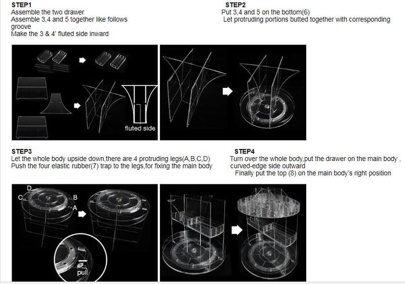 Makeup Storage Organiser (Auckland Stock) Carousel 13