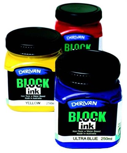 Ink - Derivan Screen Ink 250ml Flourescent Mag Carousel 1