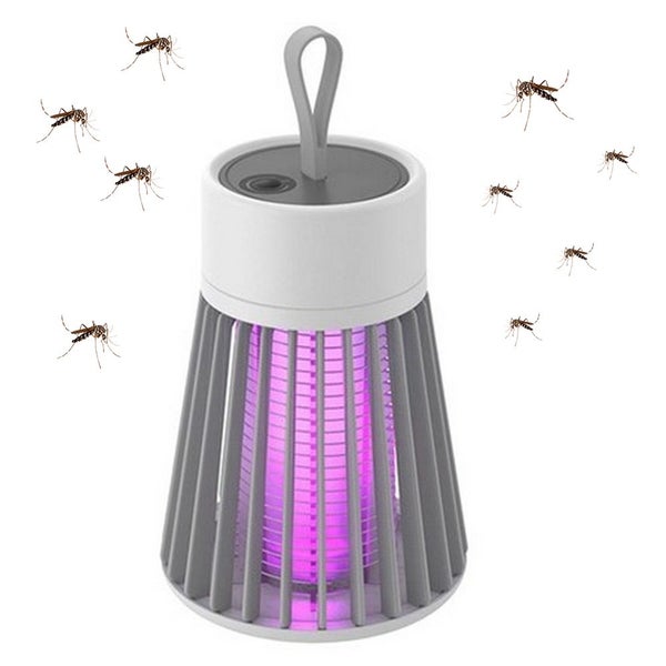 2pcs Rechargeable Mosquito and Fly Killer Portable USB Mosquito Lamp Bug Zapper Carousel 2
