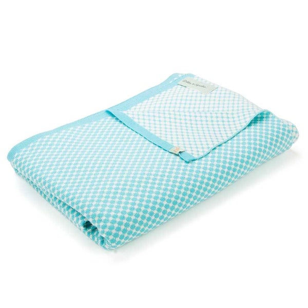Otto & Spike Brad Blanket Aqua Carousel 1