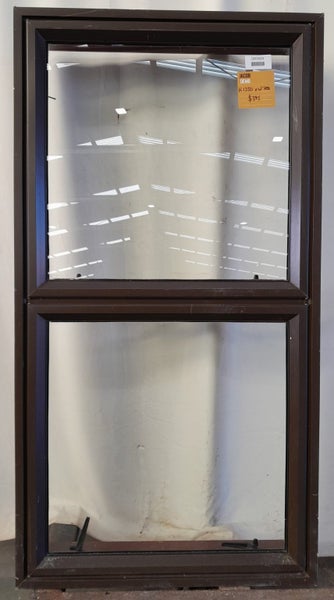 Lignite Aluminium Single Awning Window H1350 x W700 DR9569 Carousel 1