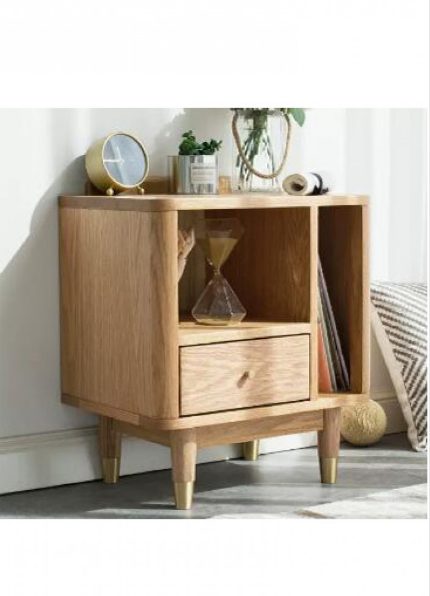 Stellan Oak Bedside Table W50 - Natural wood *35% OFF Carousel 1