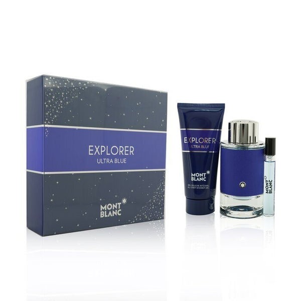 Mont Blanc Explorer Ultra Blue 100ml 3pcs Set_®_ Carousel 1