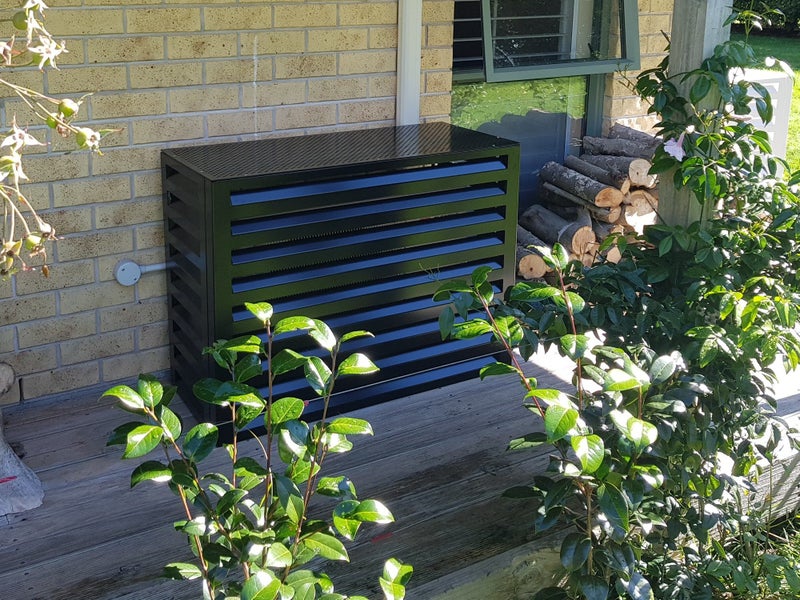 Heat Pump screen/air conditioner Cover - Medium Carousel 1