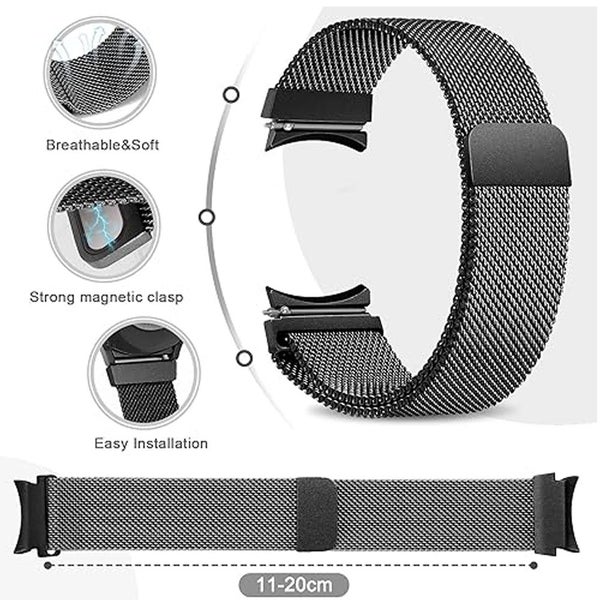 Samsung Galaxy Watch FE Strap Milanese No Gap Magnetic Carousel 2