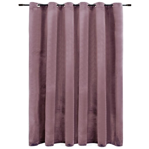 Blackout Curtain With Metal Rings 290X245 Cm Curtains & Drapes Carousel 5