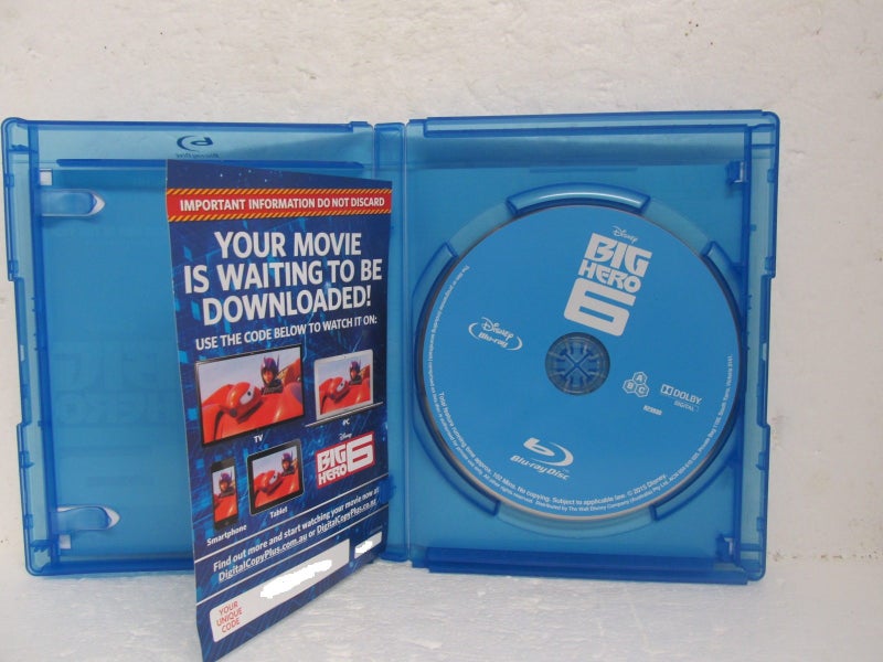 Disney Big Hero 6 Blu-ray Movie Carousel 3