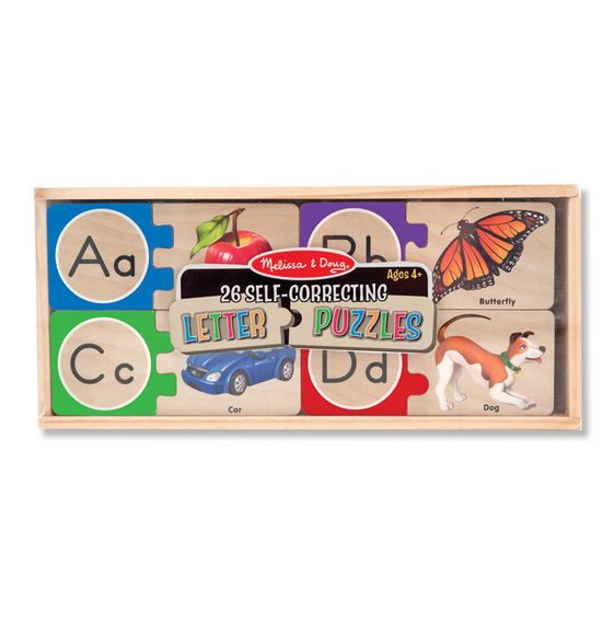 Melissa & Doug: Alphabet Letter - Puzzle Cards Carousel 1