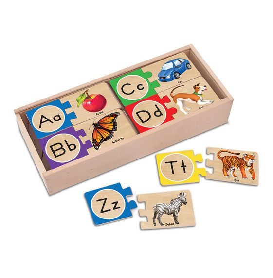 Melissa & Doug: Alphabet Letter - Puzzle Cards Carousel 3