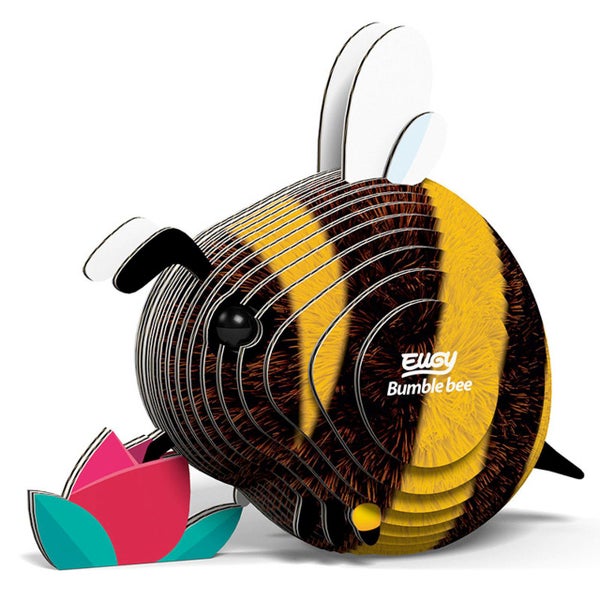 Eugy: Bumble Bee - 3D Cardboard Model Carousel 2