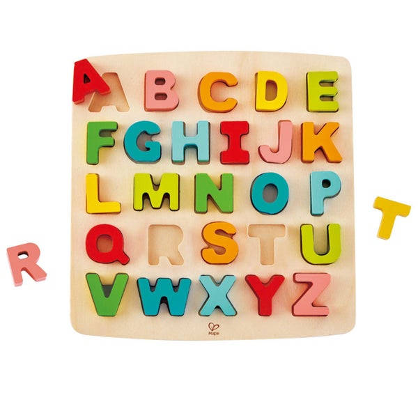 Hape: Chunky Alphabet Puzzle Carousel 1
